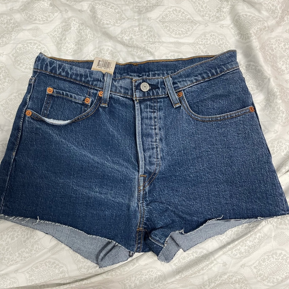Levis 501 midrise shorts